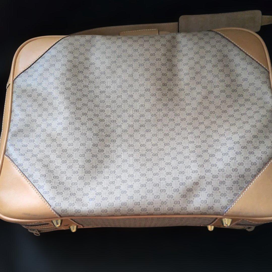 ♥海外からやってきた物♥ GUCCI マイクロソフトトランク ボストンバッグ