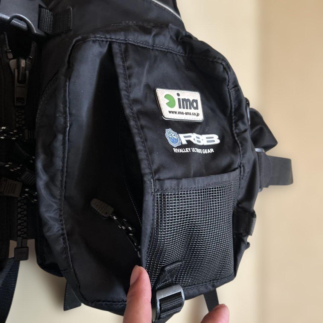 ima×RBB エクストリーム フィッシングベスト 美品