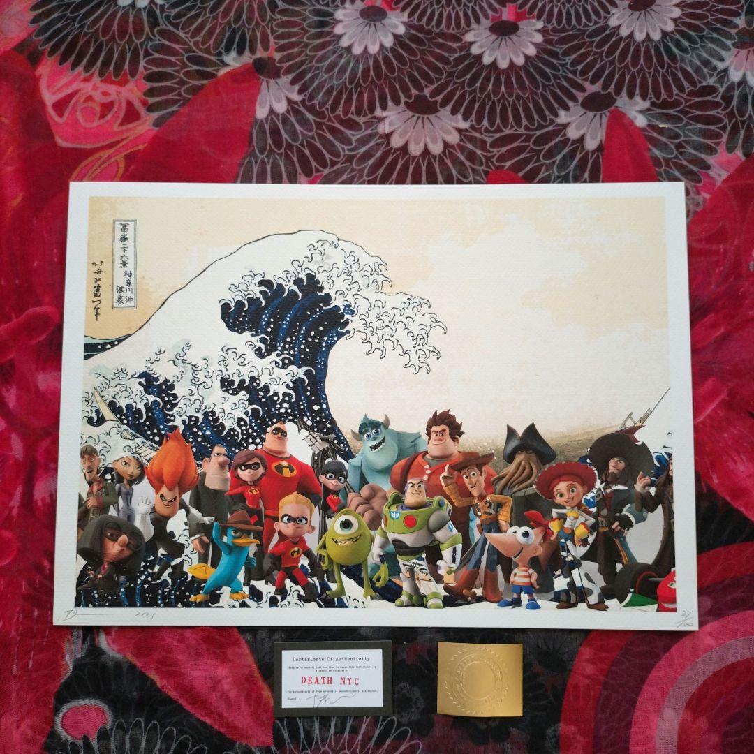 death nyc 世界限定100枚トイストーリー　モンスターズインク　ピクサー