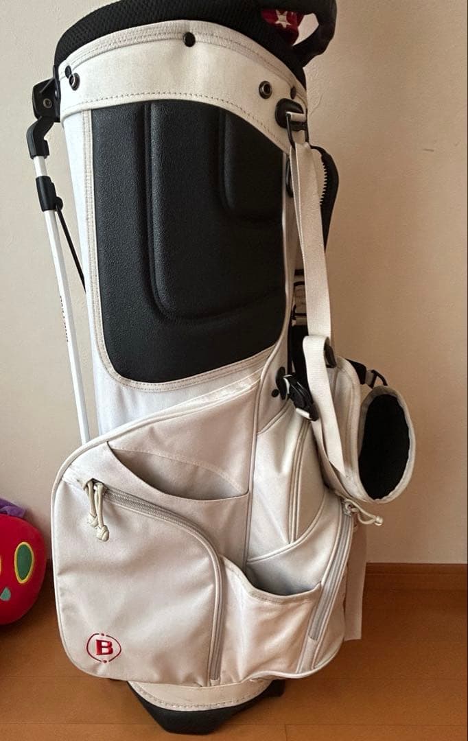 ブリーフィングスタンド式キャディバッグ