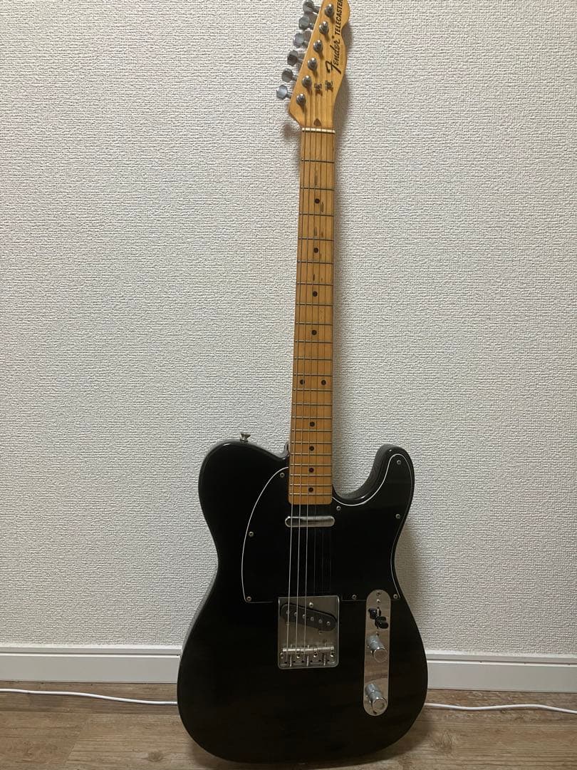 フジゲン製　Fender Telecaster ブラック　Eシリアル