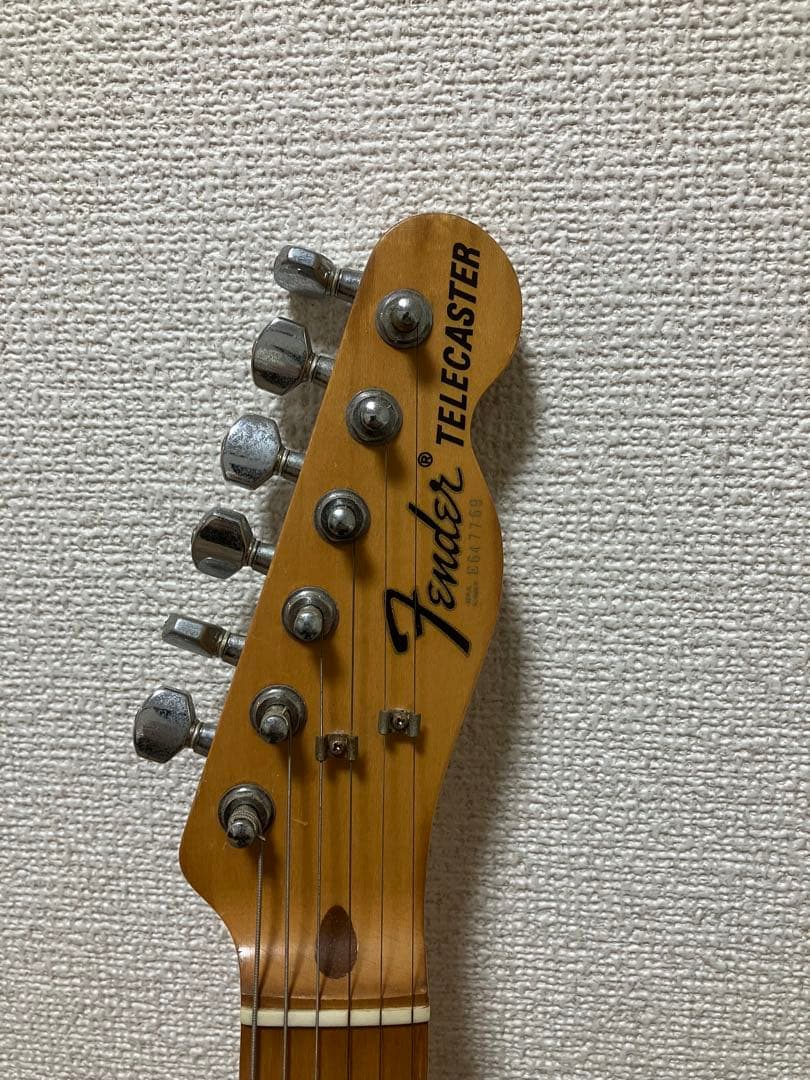 フジゲン製　Fender Telecaster ブラック　Eシリアル