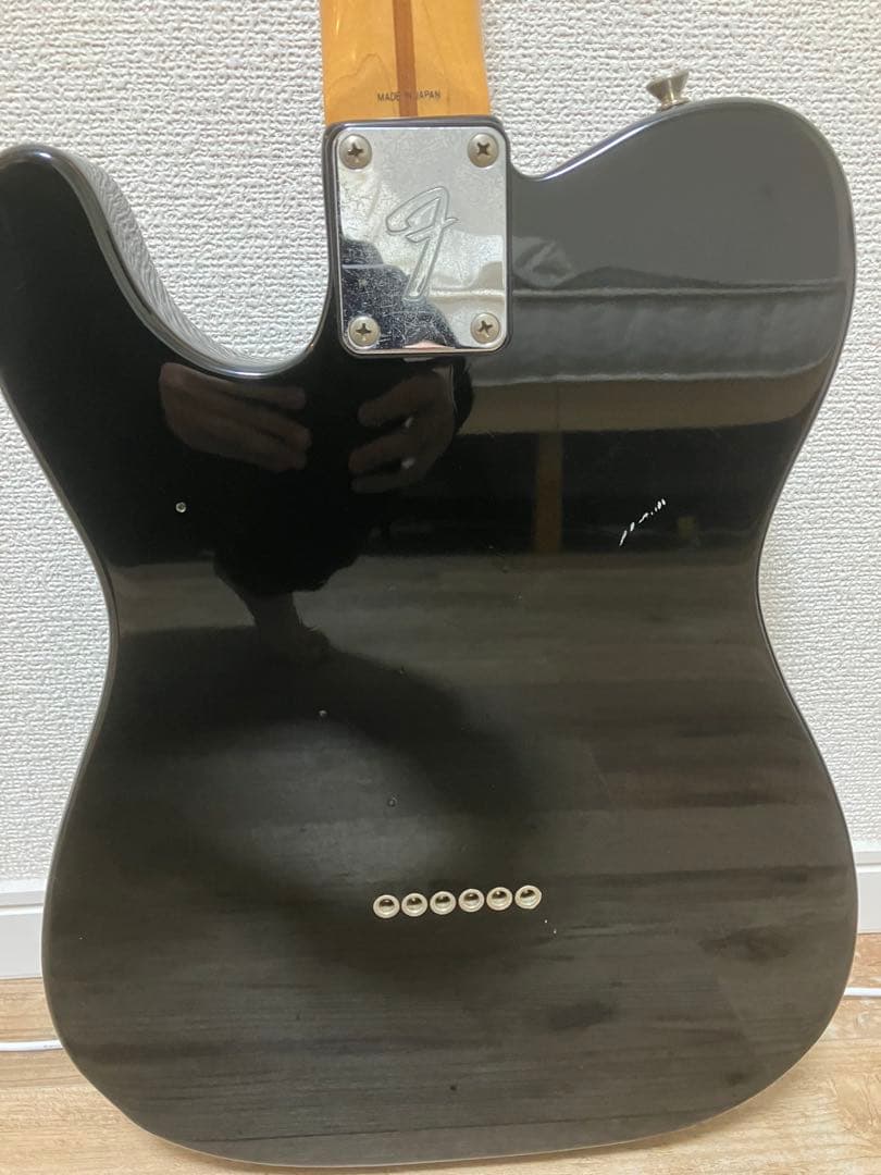 フジゲン製　Fender Telecaster ブラック　Eシリアル