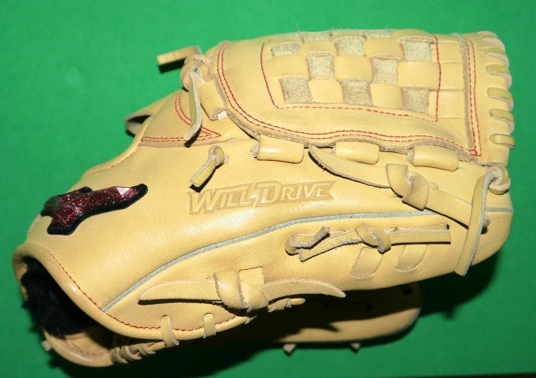 ミズノ WillDrive 軟式野球グローブ ベージュ