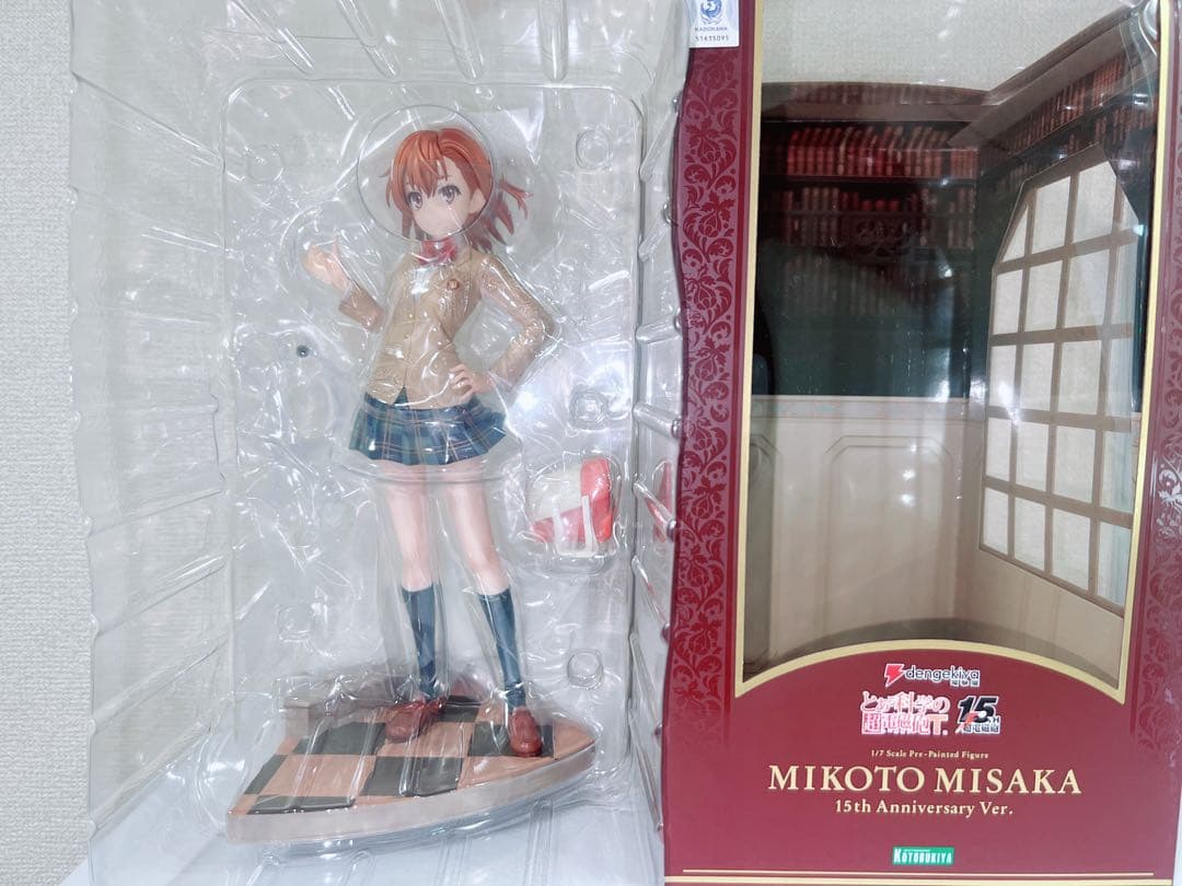 コトブキヤ　とある科学の超電磁砲T 15周年ver 御坂美琴 フィギュア