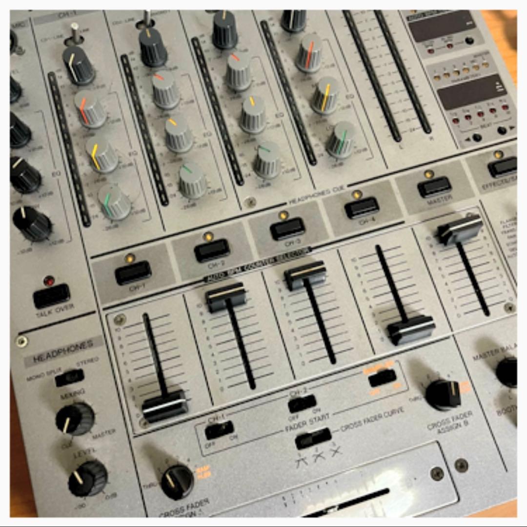 【ジャンク品】Pioneer DJM-600 DJミキサー