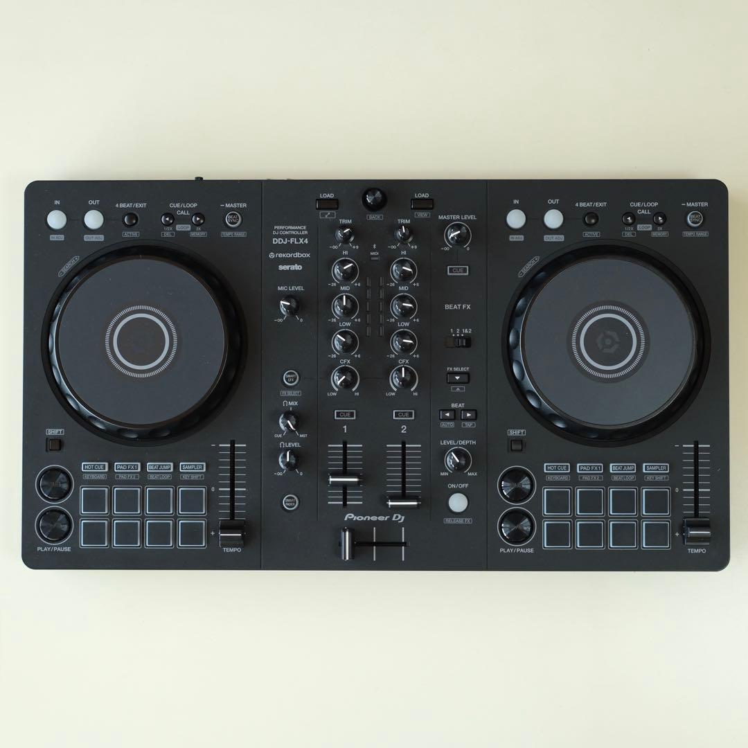 Pioneer DJ DDJ-FLX4 美品 箱付 KOSSヘッドホン付