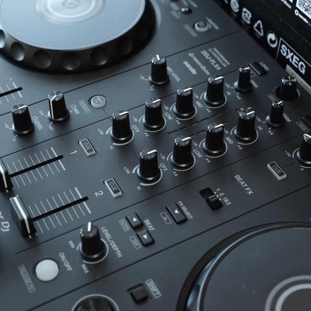 Pioneer DJ DDJ-FLX4 美品 箱付 KOSSヘッドホン付