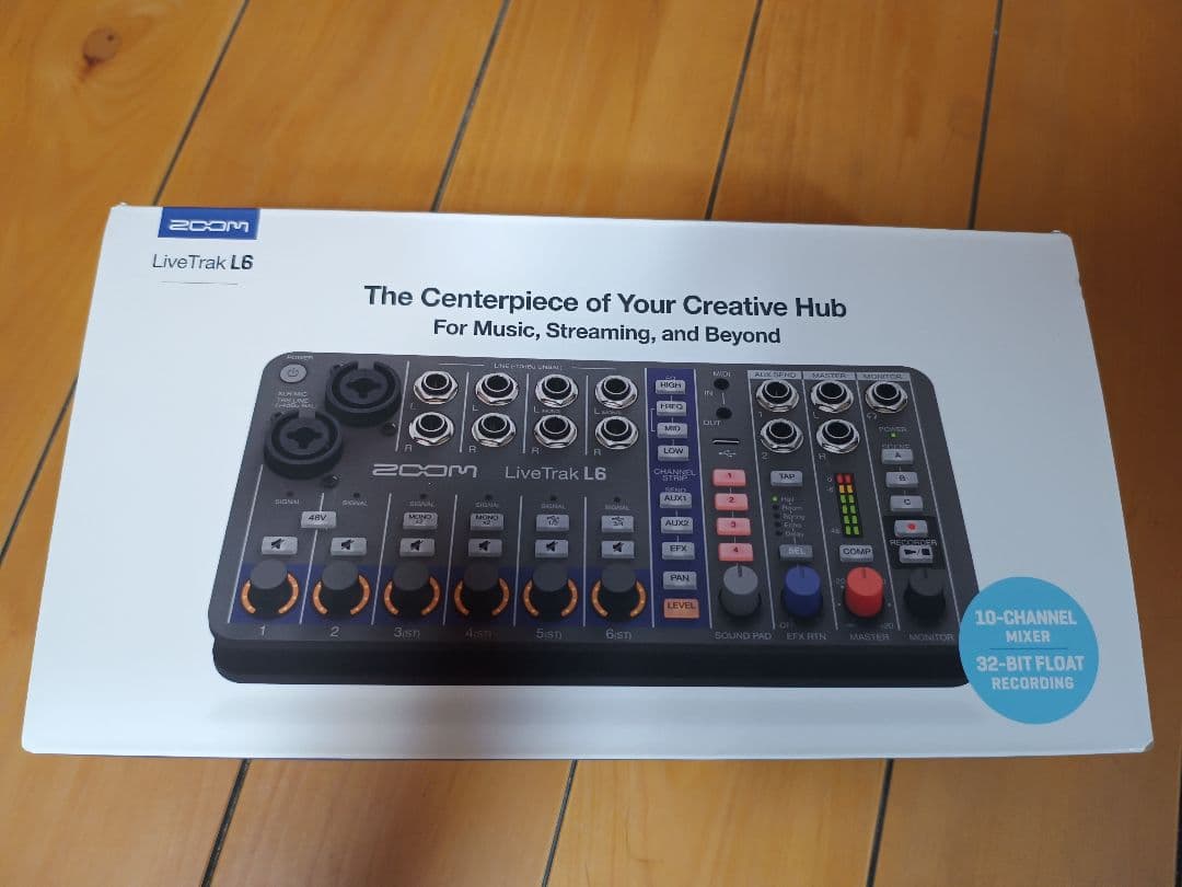 ZOOM LiveTrak L6 オーディオインターフェース