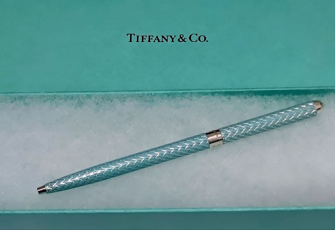 【値下31日迄 希少廃盤品】Tiffany & Co. シルバー925ボールペン
