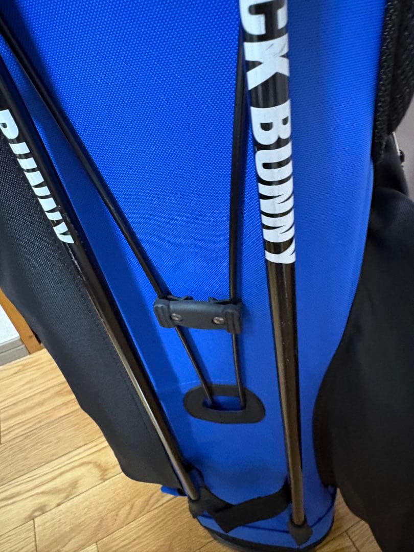 JACK BUNNY キャディバッグ 青