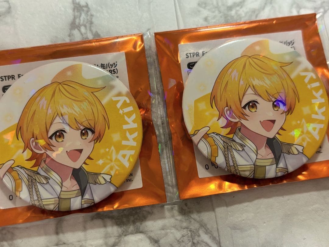 あっきぃくん STPR Family Festival!!2026 等身缶バッジ