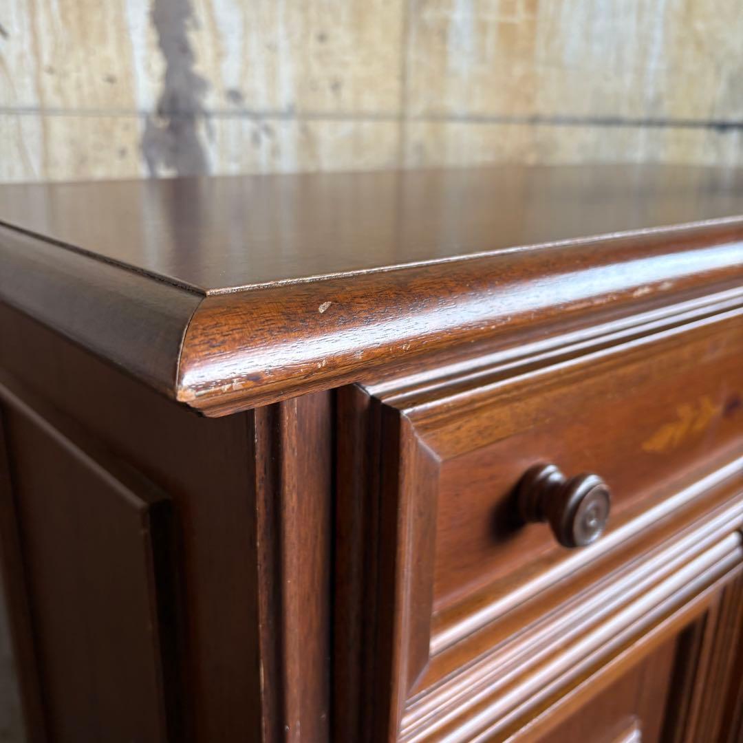 イタリア象嵌　コンソールテーブル　キャビネット　ヴィンテージ