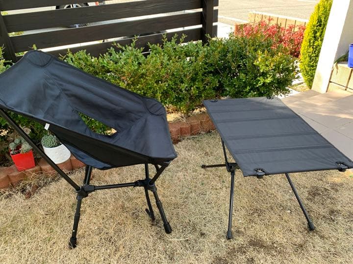 アウトドアキャンプテーブル➕2WAYチェア　セット