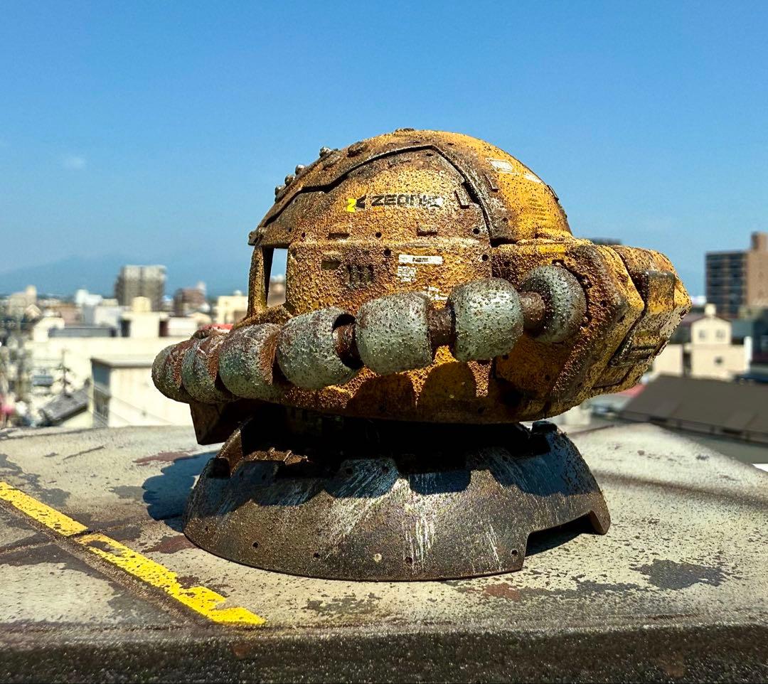 EXCEED MODEL ザクヘッド　作業機カラー　現地改修　塗装完成品