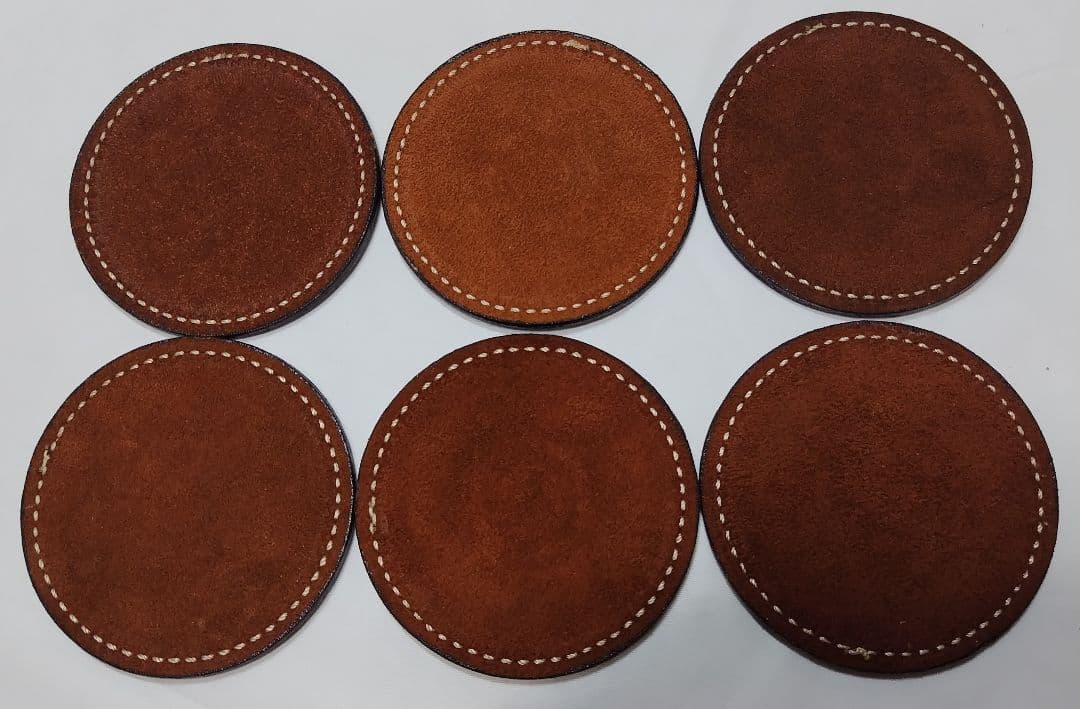 BIANCHI ビアンキ レザー コースター 未使用品 3セット 18枚 まとめ