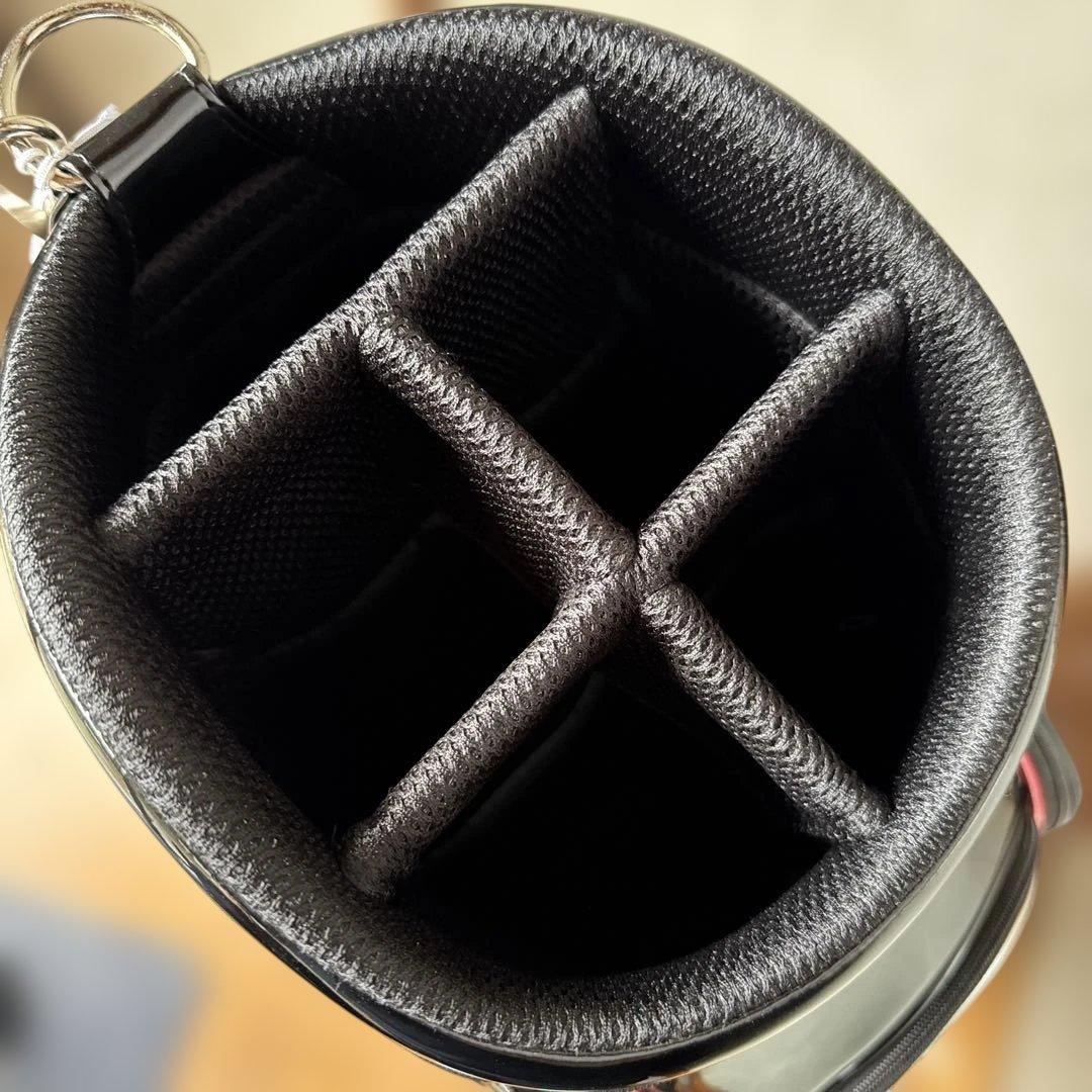 HONMA.TOUR WORLD 本間ゴルフキャディバッグ　黒エナメル