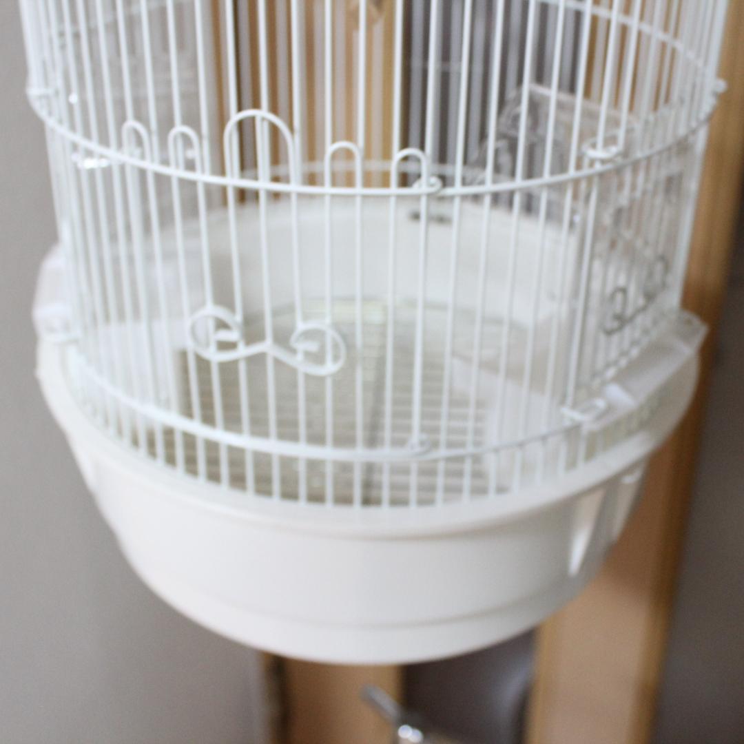 HOEI 半月スタンド大 鳥かご付き