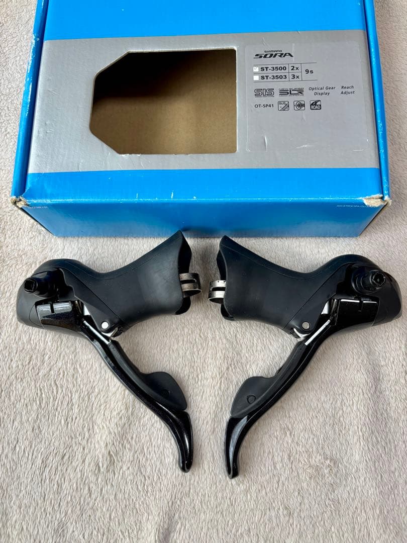 SHIMANO SORA ST-3500 2x9速 STIレバー 左右
