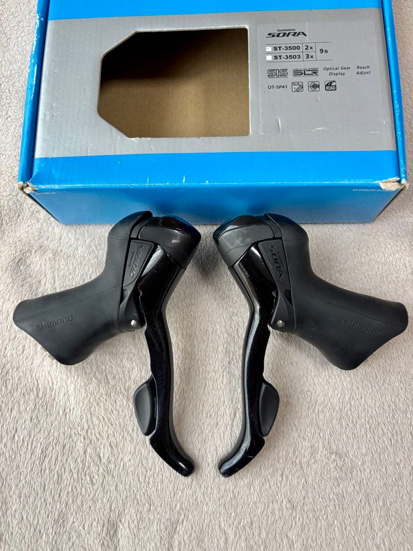 SHIMANO SORA ST-3500 2x9速 STIレバー 左右