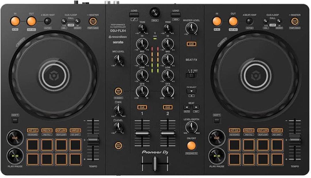 DDJ-FLX4 DJセット　pioneer dj JBLスピーカー付