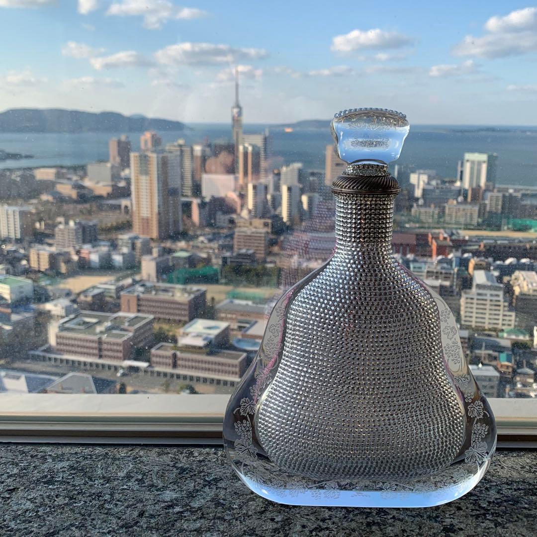 リシャール・ヘネシー⭐️デコレーション⭐️クリスタル⭐️置物⭐️空ボトル⭐️空瓶⭐️オブジェ