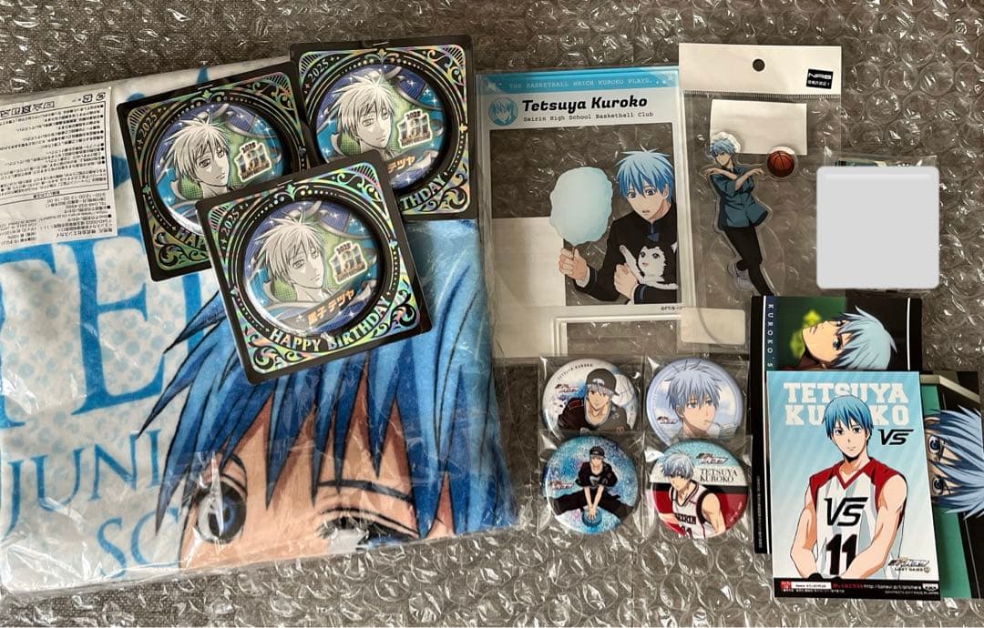 黒子のバスケ　黒バス　黒子テツヤ　14点　グッズまとめ売り
