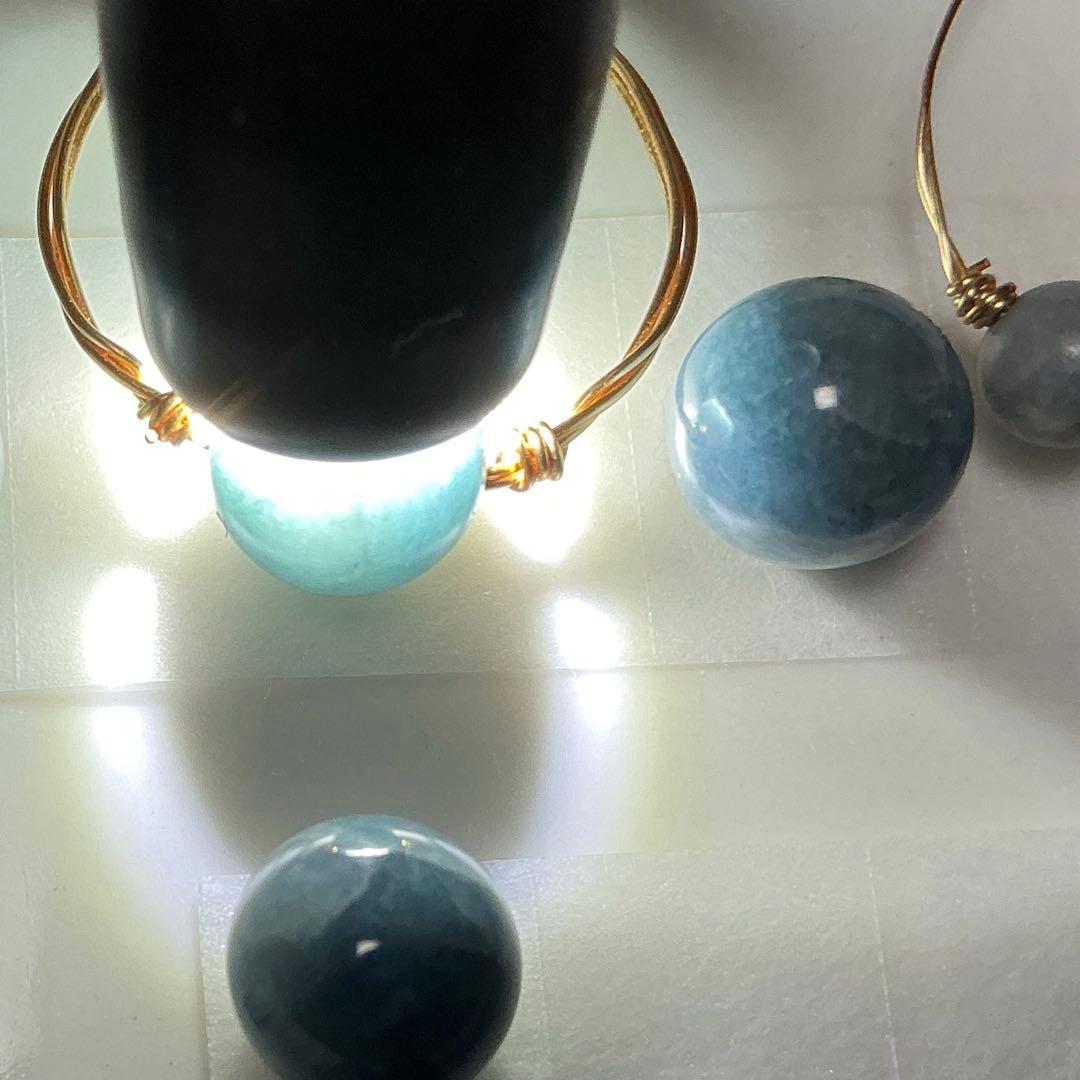 【専用】コン沢翡翠の珠　3珠　その1