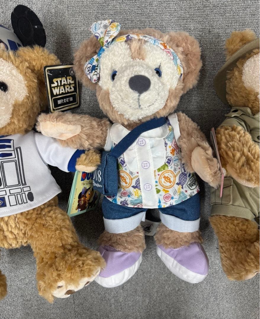 ダッフィー　シェリーメイ　フロリダ　3個セット