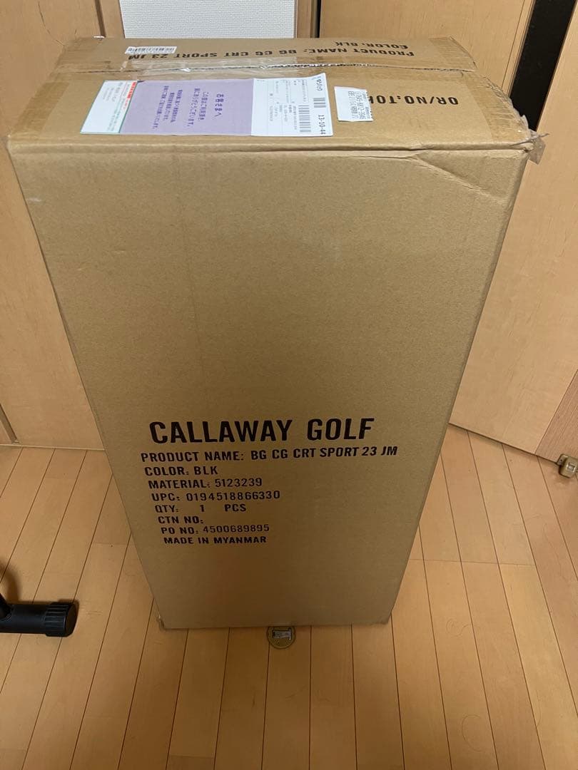 キャロウェイ2024 スポーツ 23 JMキャディバッグ 9.0型47インチ対応