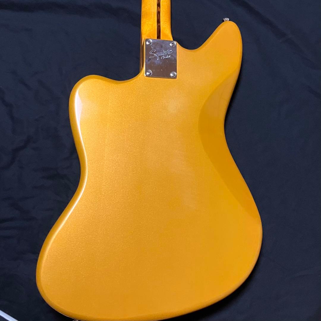 ジャンク 改造 ヒビあり コンポーネントギター ジャズマスタータイプ ゴールド