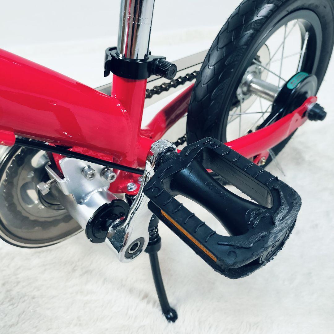 【良品】HenshinBike へんしんバイク2　12インチ　赤　スタンド付