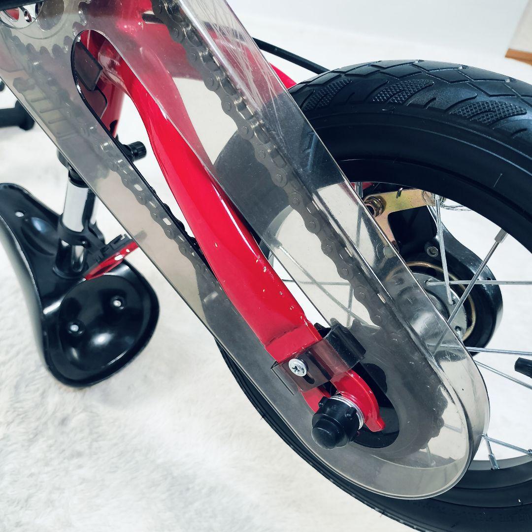 【良品】HenshinBike へんしんバイク2　12インチ　赤　スタンド付