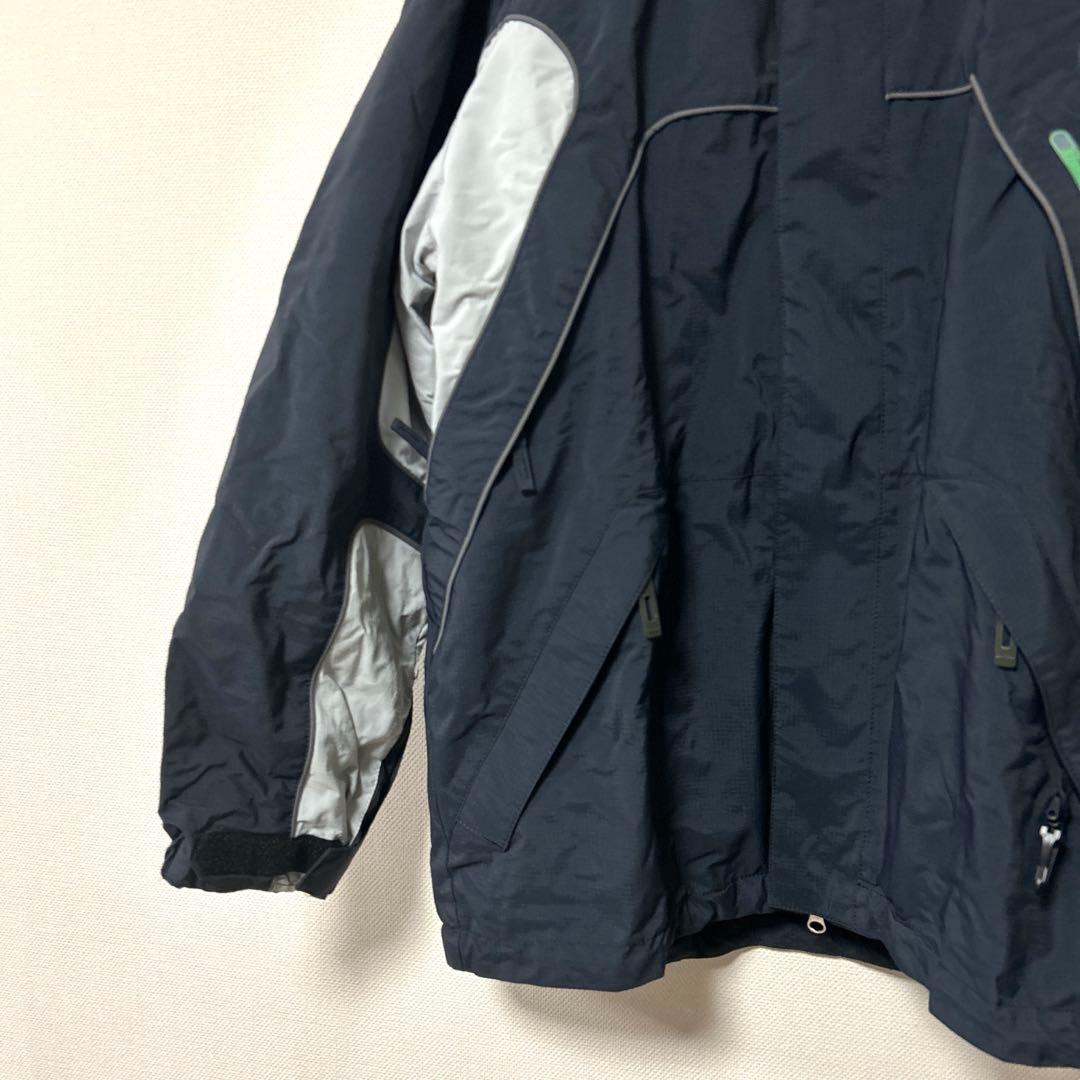 kissmark キスマーク スノボウェア メンズ L 上下セット ネイビー