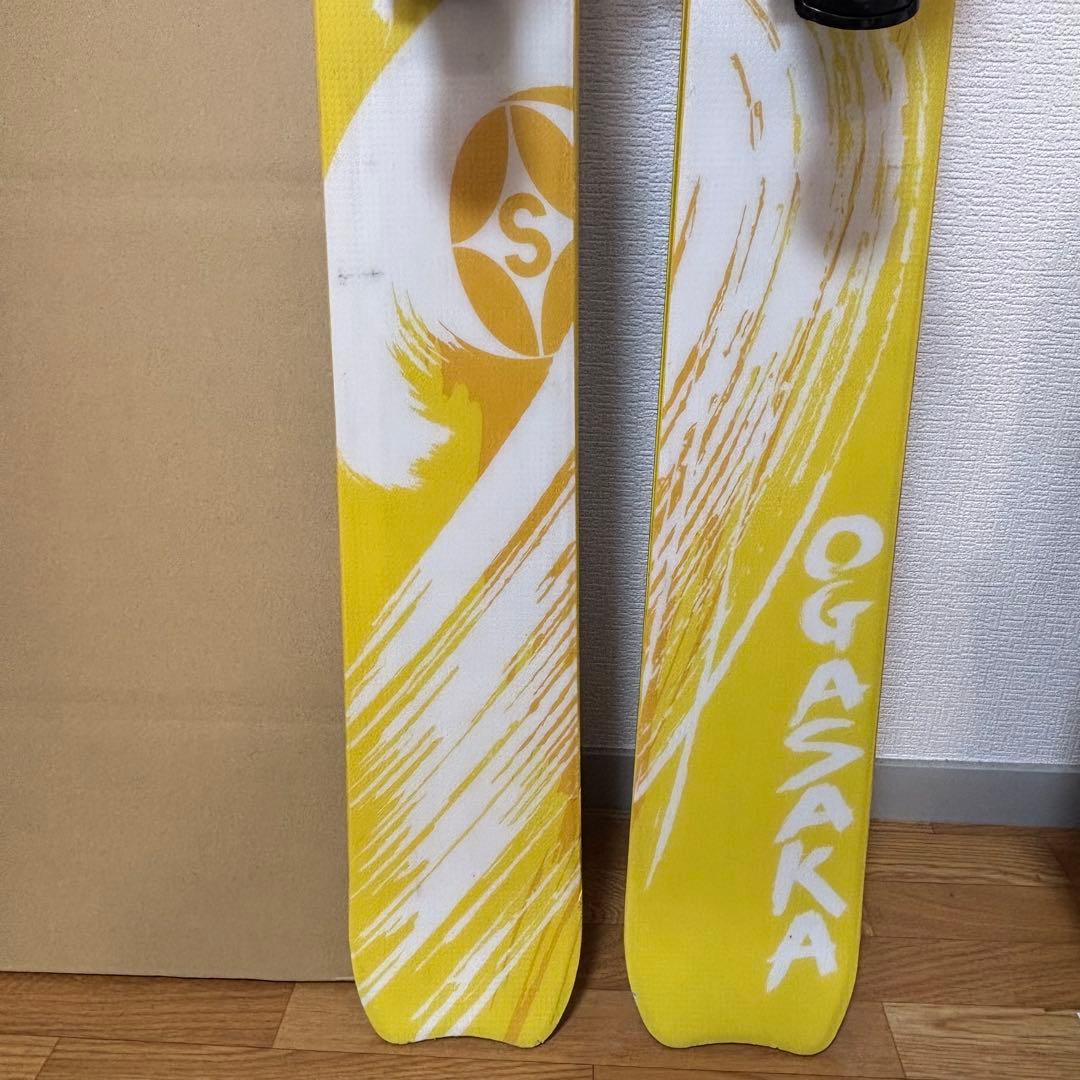 美品　OGASAKA ファットスキー　183cm サロモン　パウダースキー