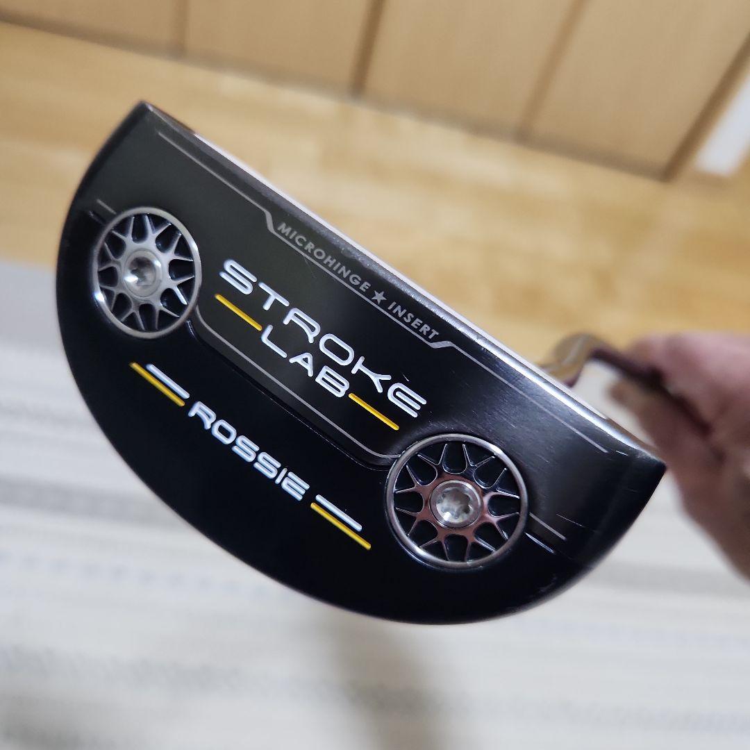 【良品】オデッセイ ストロークラボ　ブラック ROSSIEパター