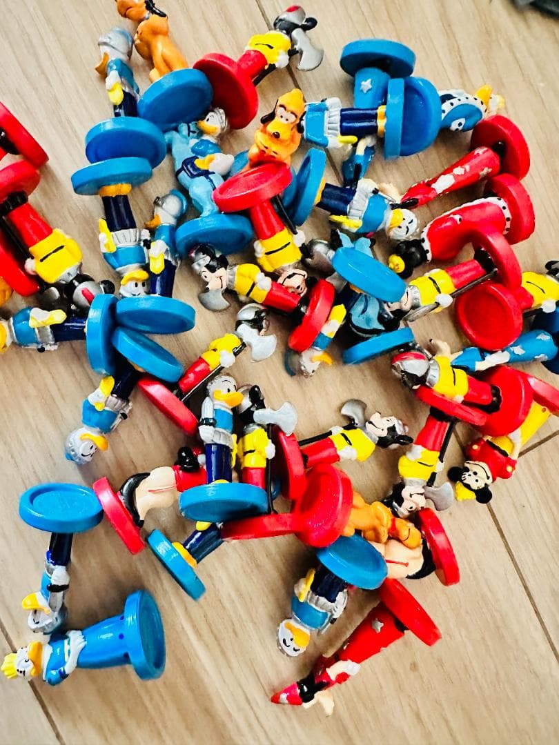 ディズニー シンデレラ城 88年製 ヴィンテージ  ミッキー 40体セット