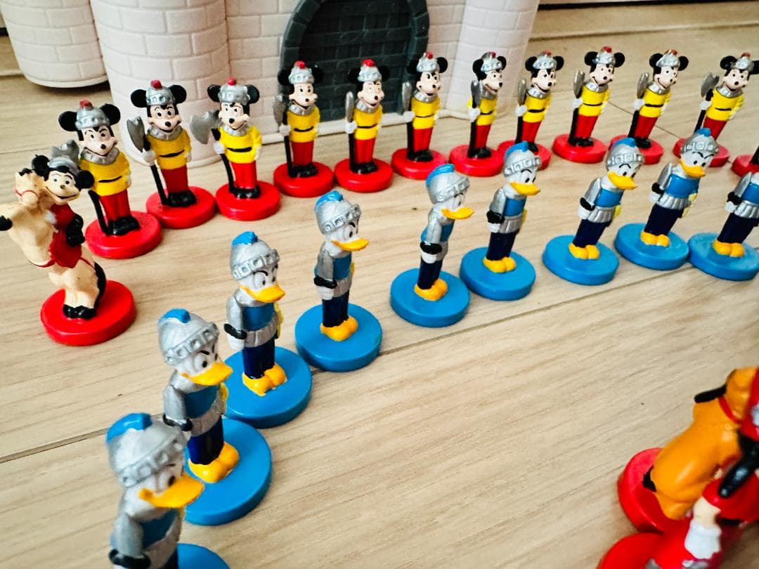 ディズニー シンデレラ城 88年製 ヴィンテージ  ミッキー 40体セット