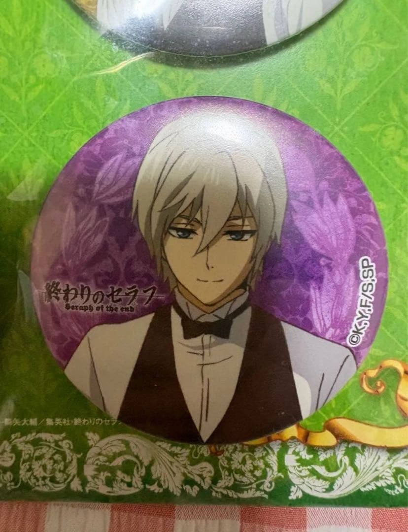 終わりのセラフ 缶バッジ AGF限定