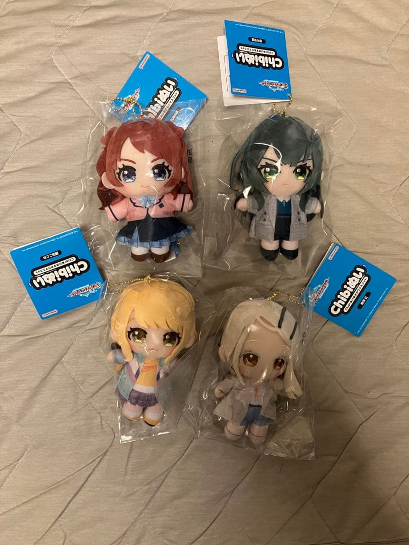 学園アイドルマスター chibiぬいおすわりマスコット 4体セット