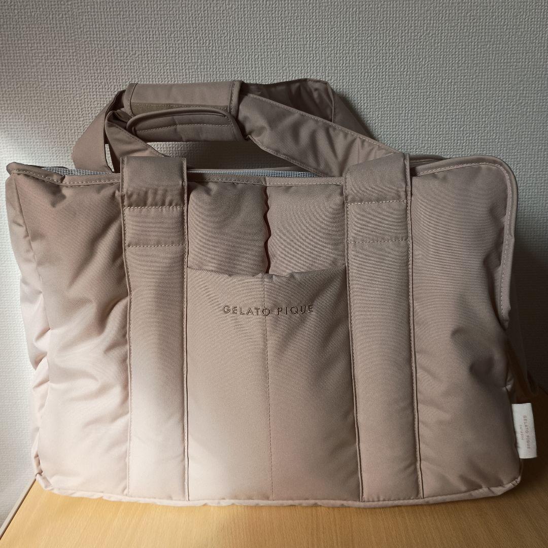ジェラートピケ✫キルティングキャリーバッグ