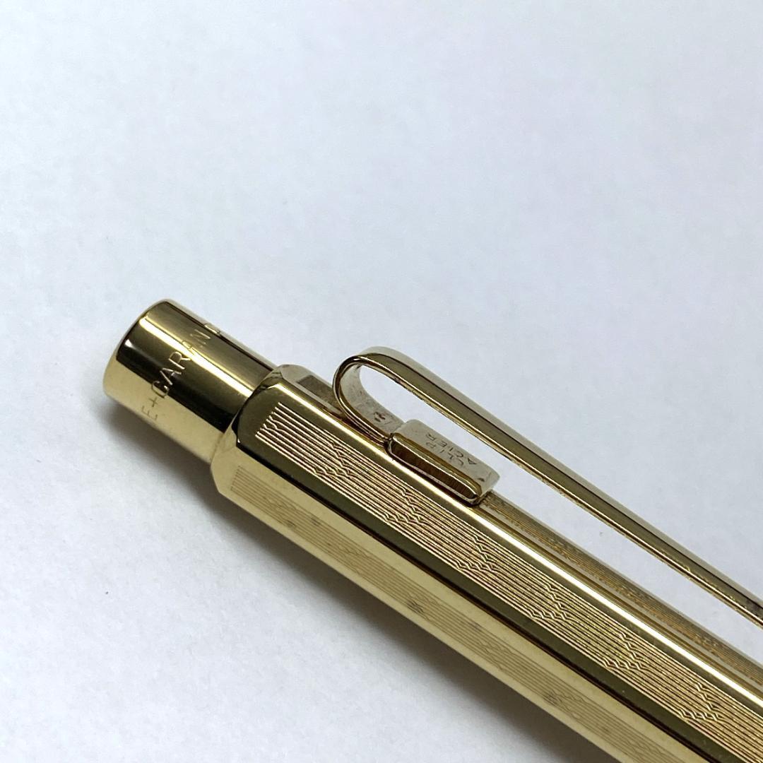 カランダッシュ エクリドール シェブロン ゴールド ボールペン