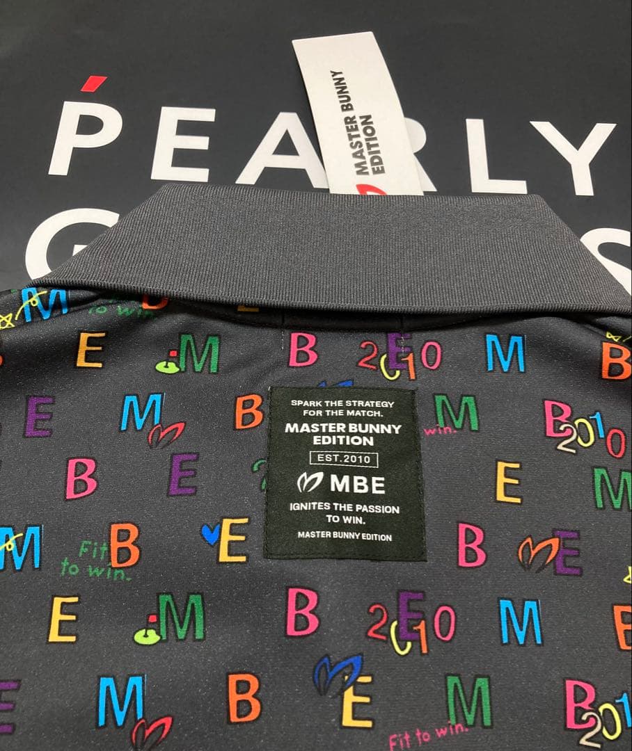 新品 マスターバニー 4WAYトリコット ジップカットソー(5)サイズL/グレー