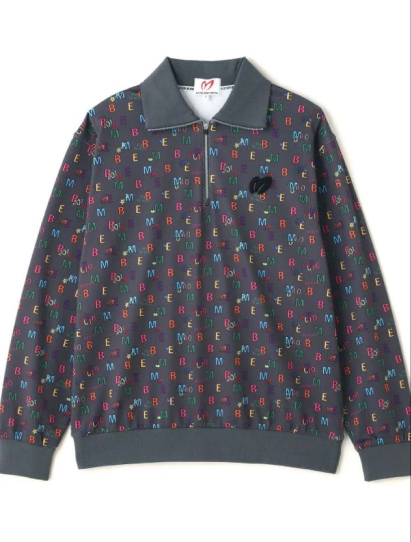 新品 マスターバニー 4WAYトリコット ジップカットソー(5)サイズL/グレー