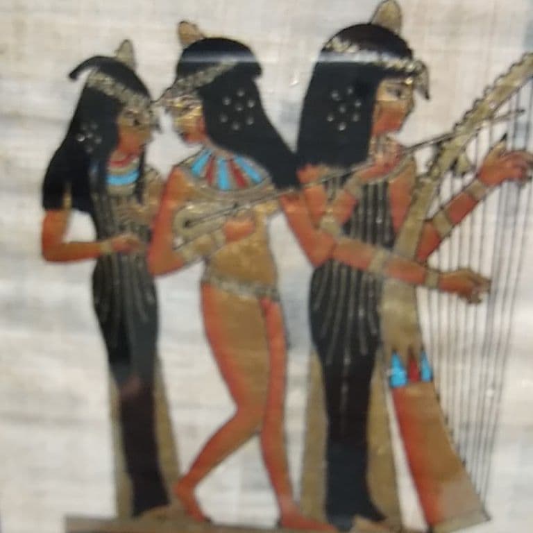 とある、有名な方から頂戴致しました。金があしなわれて居る様な絵画で御座います。