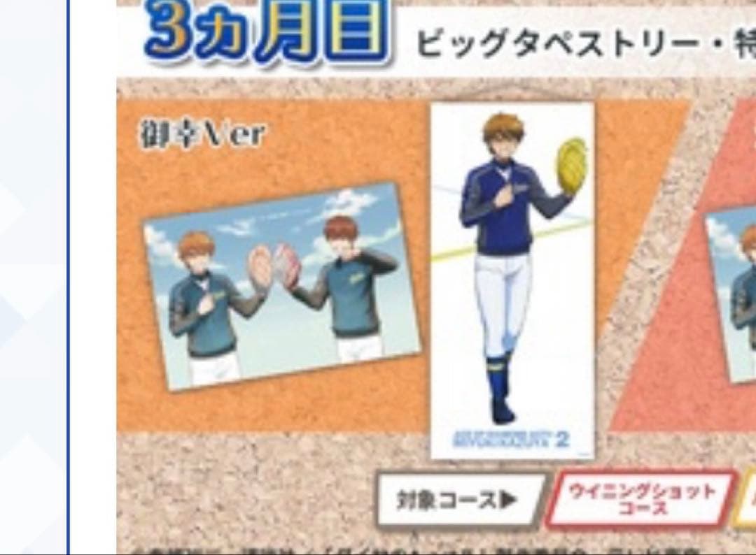 ダイヤのA BIGタペストリー 御幸一也