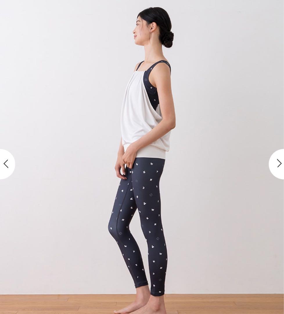 SUKALA ヨガウェア　レイヤードタンクトップ★ミッキーマウス★