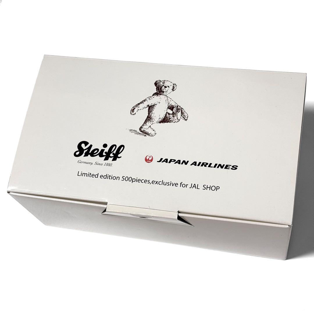 新品【1500体限定】Steiff × JAL テディベア キャビンアテンダント