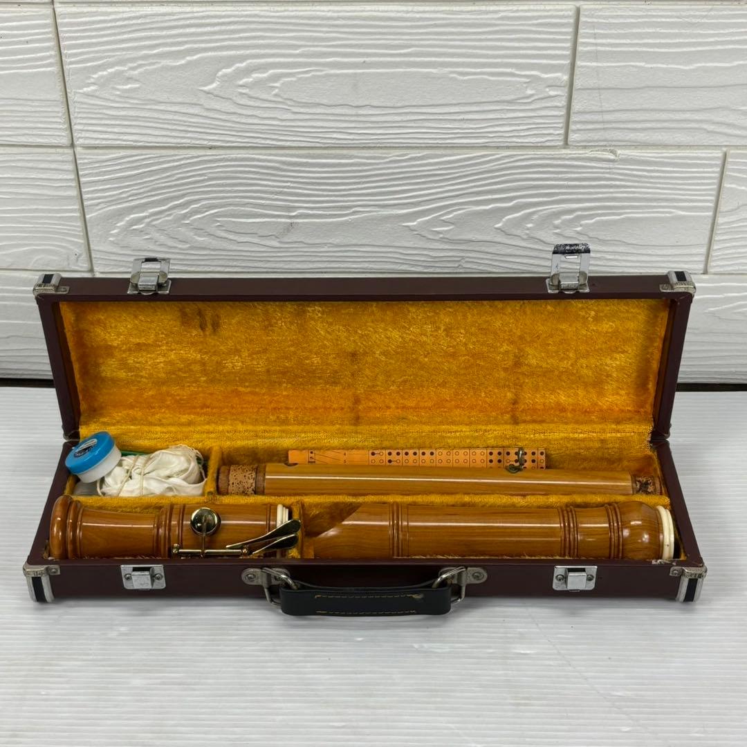 ZEN-ON テナーリコーダー RECORDER ゼンオン 木製