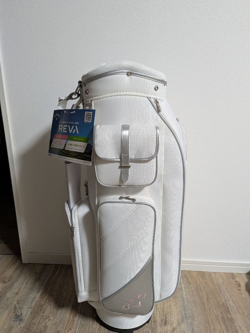Callaway REVA ホワイト ゴルフバッグ